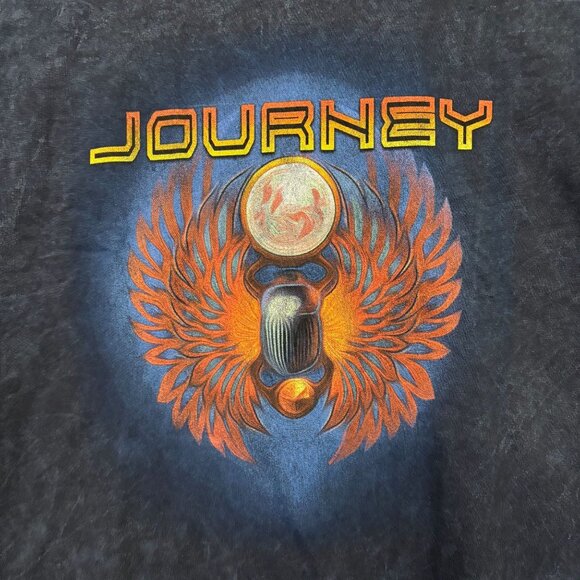 Journey Greatest Hits Rock Blue T-Shirt Size Extra Large - Picture 2 of 4